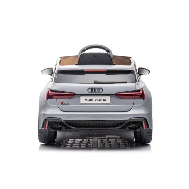 Vienvietis elektromobilis vaikams Audi RS6 BRD, baltas