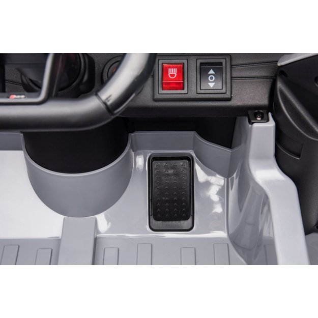 Vienvietis elektromobilis vaikams Audi RS6 BRD, baltas
