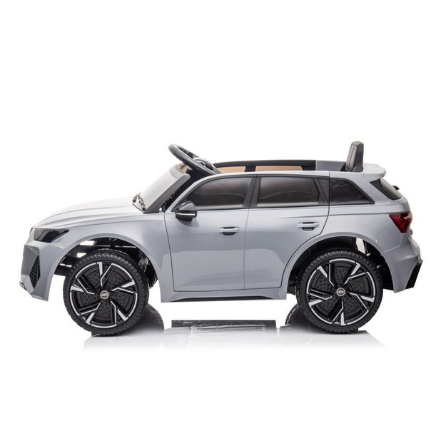 Vienvietis elektromobilis vaikams Audi RS6 BRD, baltas
