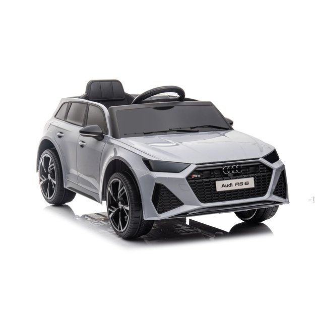Vienvietis elektromobilis vaikams Audi RS6 BRD, baltas