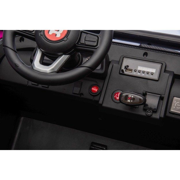 RACING Road 2000 – dvivietis elektromobilis vaikams, rožinis