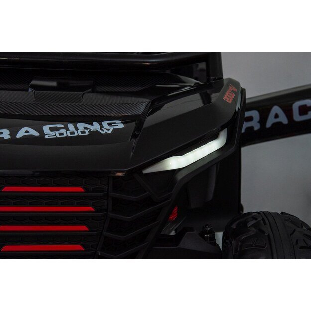 RACING Road 2000 – dvivietis elektromobilis vaikams, rožinis
