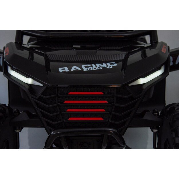 RACING Road 2000 – dvivietis elektromobilis vaikams, rožinis