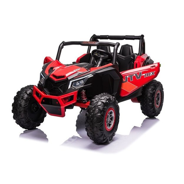 Dvivietis elektromobilis bagis UTV-MX, raudonas