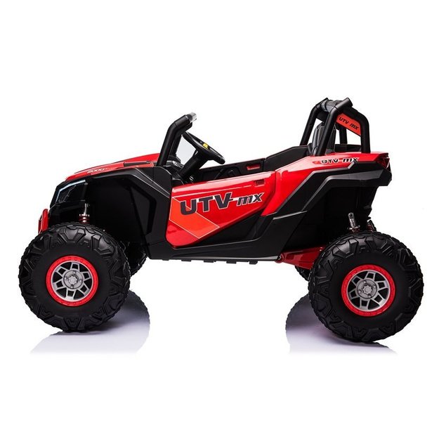 Dvivietis elektromobilis bagis UTV-MX, raudonas