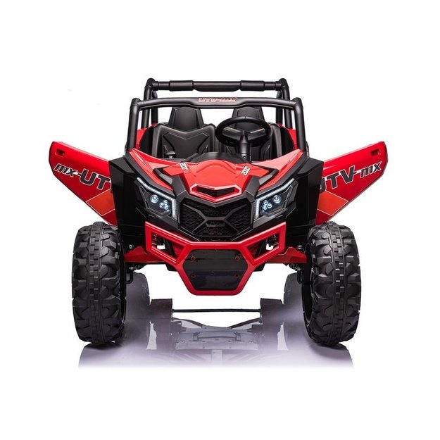 Dvivietis elektromobilis bagis UTV-MX, raudonas