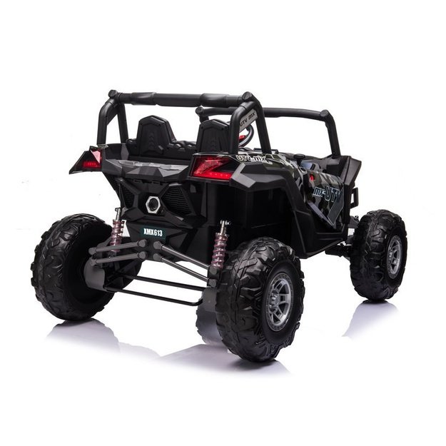 Galingas dvivietis vaikiškas elektrinis bagis UTV-MX Camo lakuotas su MP4