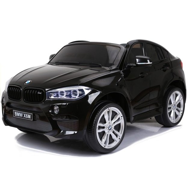 Dvivietis elektromobilis vaikams BMW X6M, juodas 1