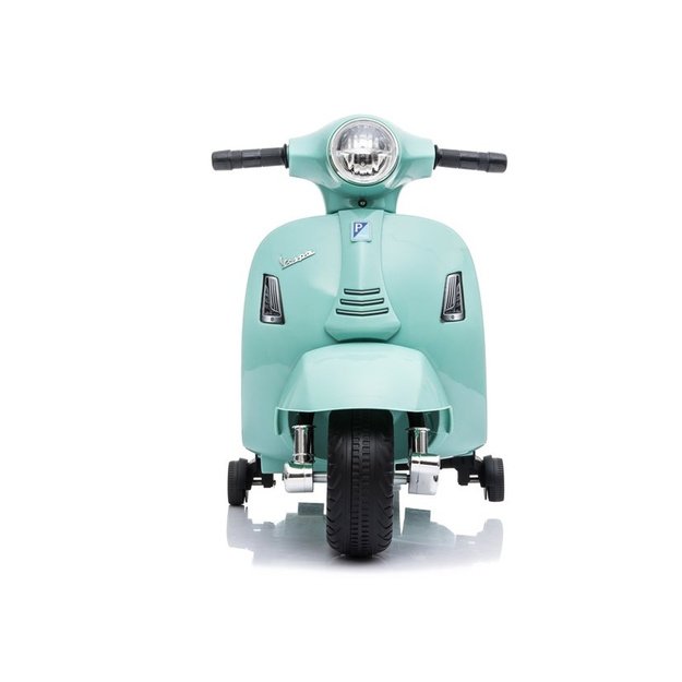 Elektrinis motoroleris vaikams Vespa GTS 300 Mini, turkio spalvos