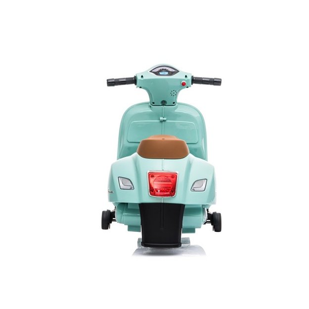 Elektrinis motoroleris vaikams Vespa GTS 300 Mini, turkio spalvos