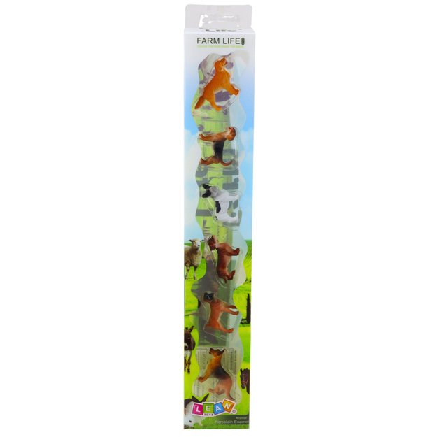 Mini šunų figūrėlių rinkinys 4 cm, 6 vnt. 6