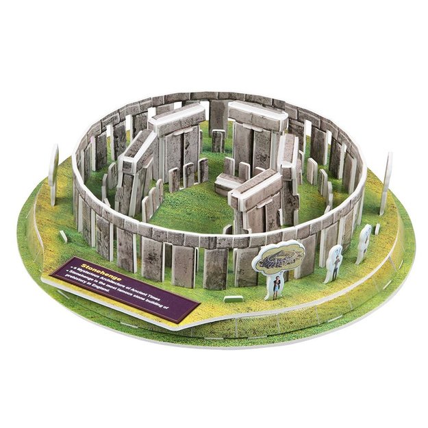 3D dėlionė Stounhendžas, 35 vnt.