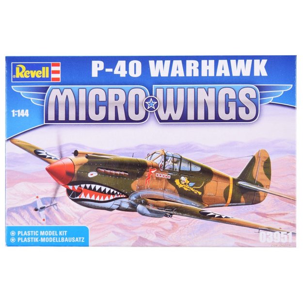 Lėktuvo konstruktorius P-40 Warhawk 1:144
