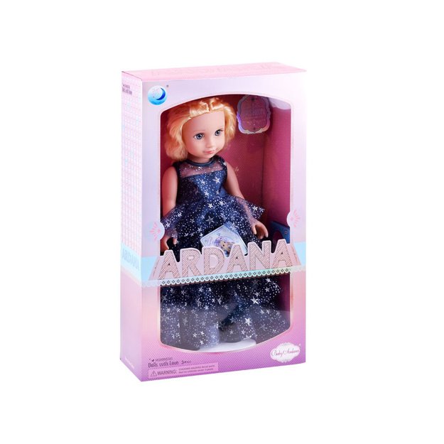 Lėlė Adriana su vakarine suknele, 45 cm