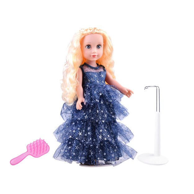 Lėlė Adriana su vakarine suknele, 45 cm