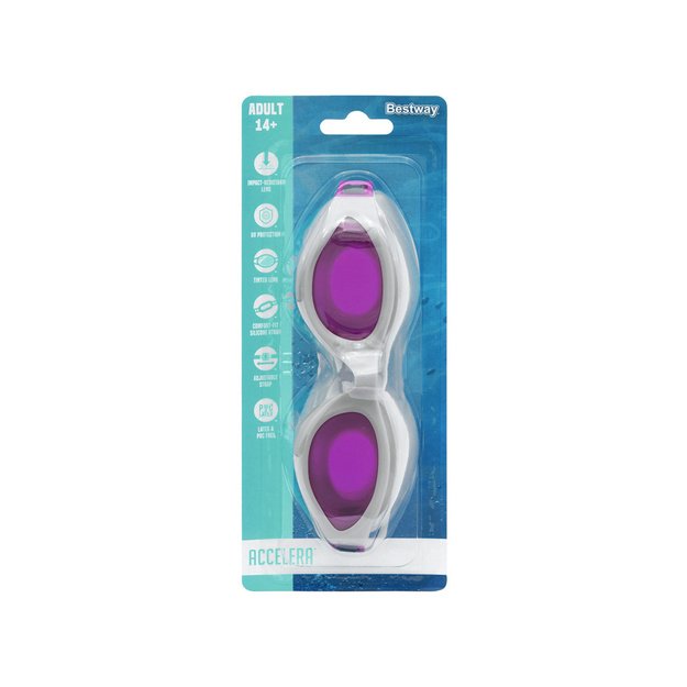 Plaukimo akiniai vaikams, violetiniai, Bestway Hydro-Swim