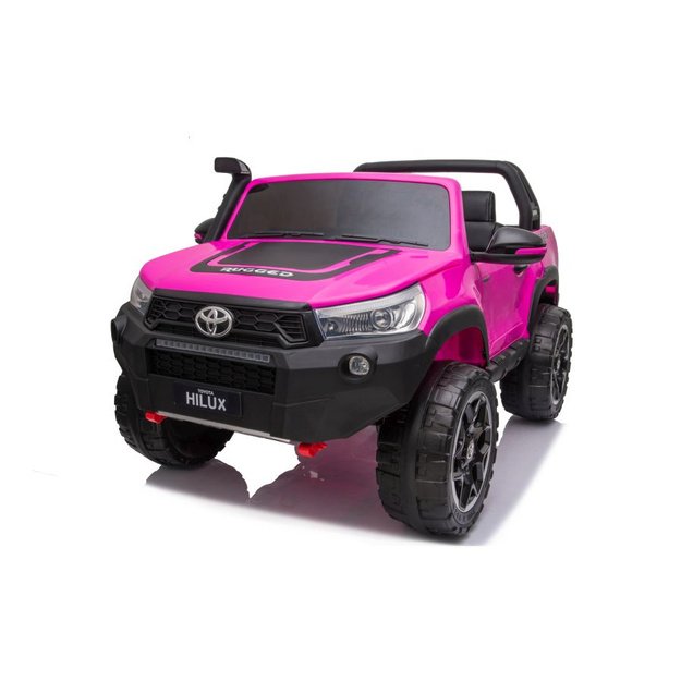 Vaikiškas elektromobilis Toyota Hilux, rožinis 12