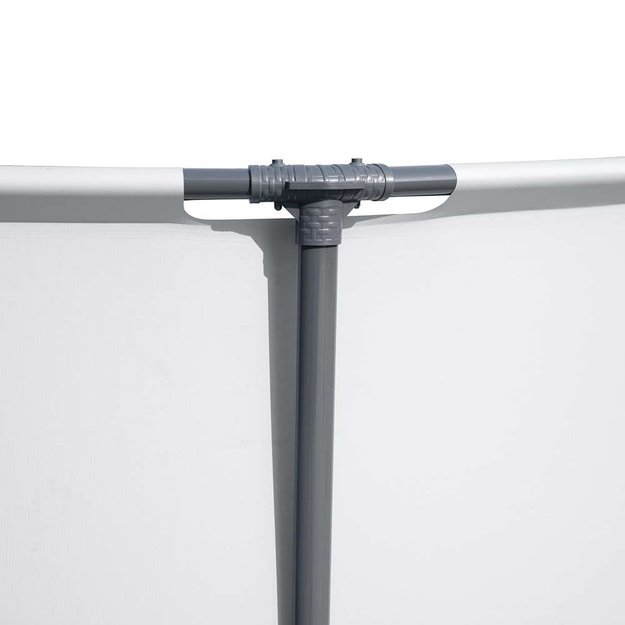 Karkasinis baseinas 542 cm x 122 cm Bestway, baltas