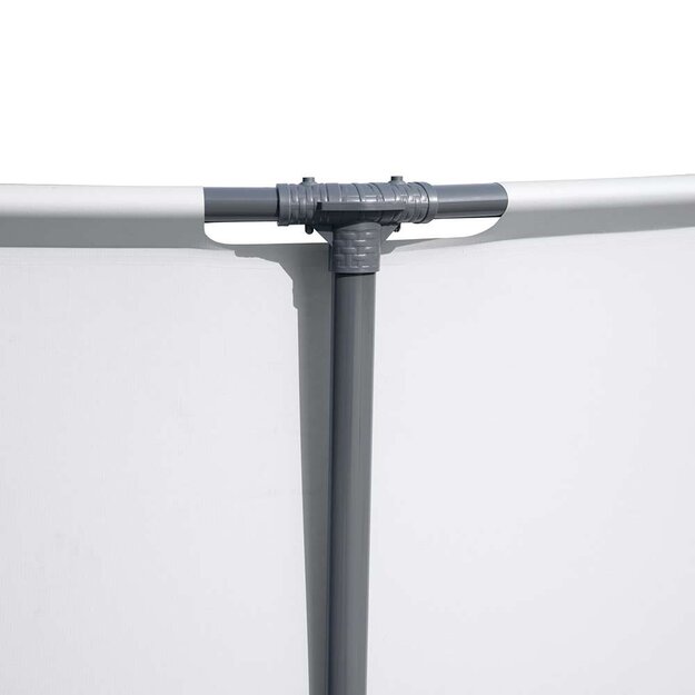 Karkasinis baseinas 542 cm x 122 cm Bestway, baltas
