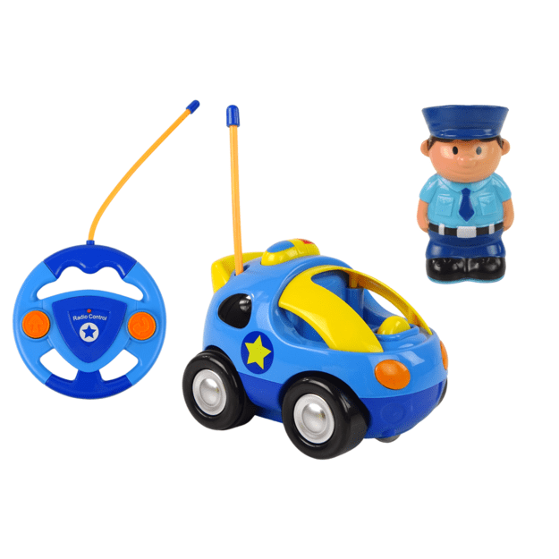Nuotoliniu būdu valdymas policijos automobilis, mėlynas 1