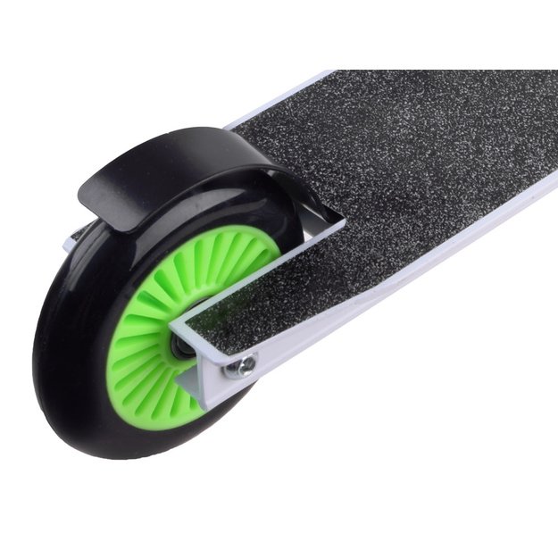 Kaskadinis paspirtukas „Skatepro freestyle“, baltas