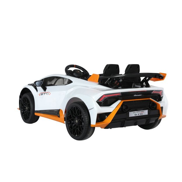 Vienvietis elektromobilis Lamborghini STO DRIFT, baltas