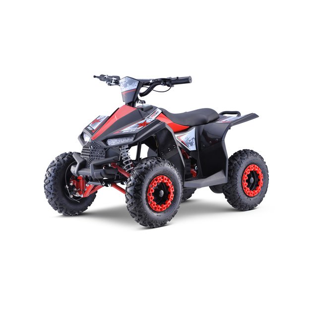 48V Elektrinis 1000W keturratis Highper iki 35 km/h, raudonas