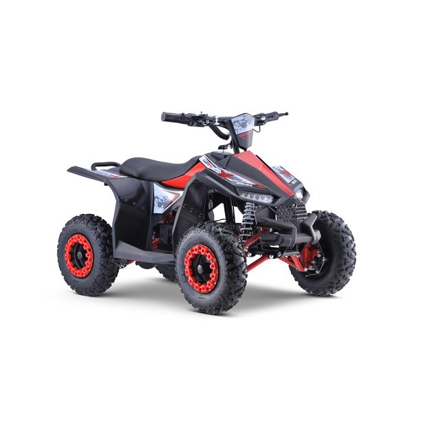 48V Elektrinis 1000W keturratis Highper iki 35 km/h, raudonas