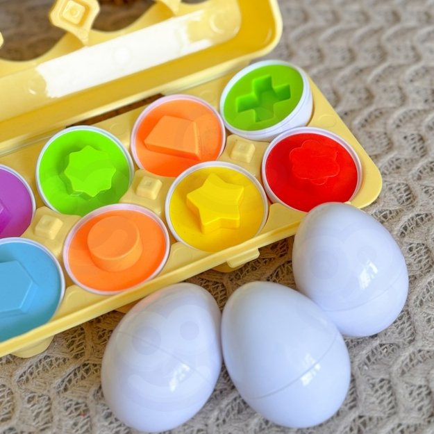 Montessori kiaušinių dėlionė, WOOPIE
