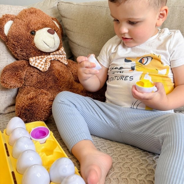 Montessori kiaušinių dėlionė, WOOPIE