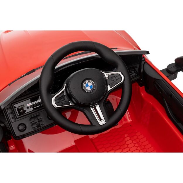 Vienvietis elektromobilis vaikams BMW M4, raudonas