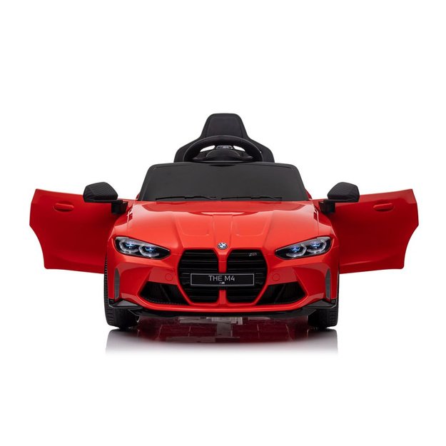 Vienvietis elektromobilis vaikams BMW M4, raudonas