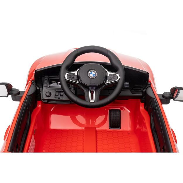 Vienvietis elektromobilis vaikams BMW M4, raudonas