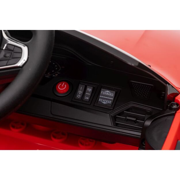 Vienvietis elektromobilis vaikams BMW M4, raudonas