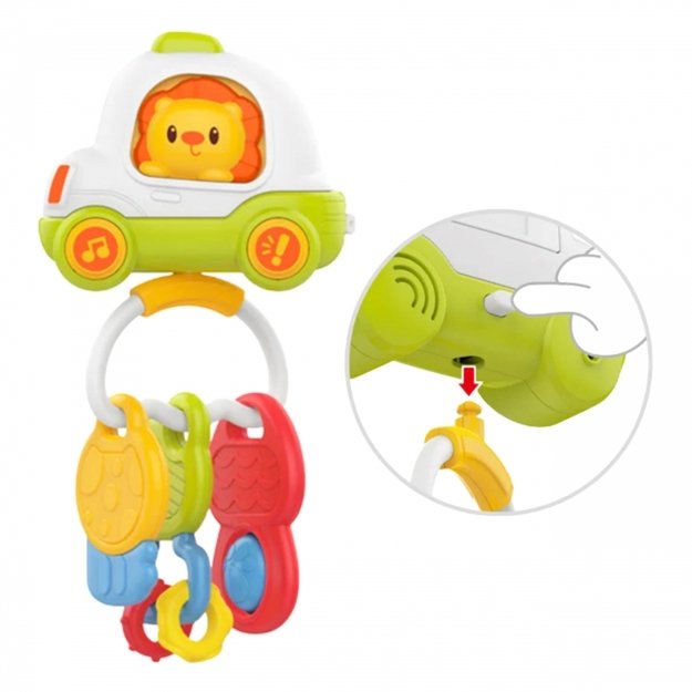 Interaktyvus nuotoliniu valdymo putas vaikams „Automobilis“, Woopie Baby  1