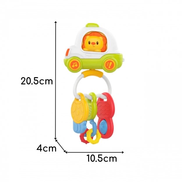 Interaktyvus nuotoliniu valdymo putas vaikams „Automobilis“, Woopie Baby  2