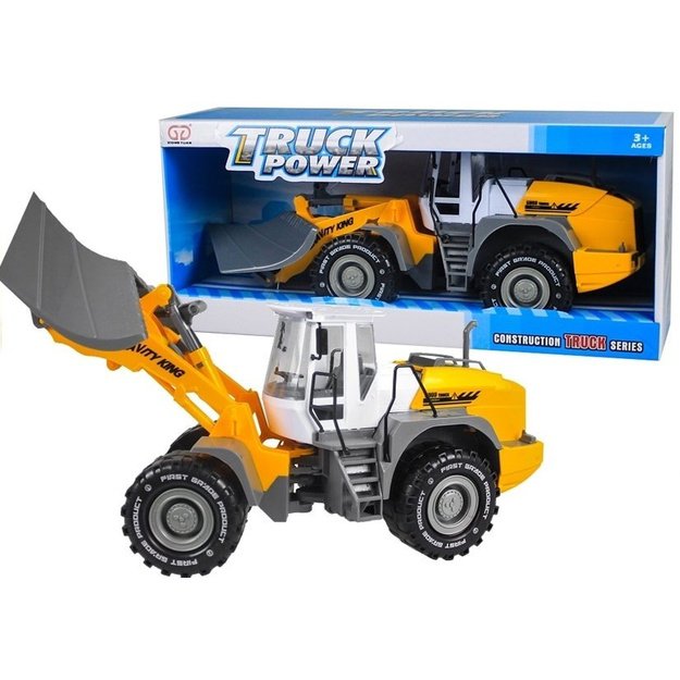 Didelis žaislinis buldozeris 37 cm Didelis žaislinis buldozeris 37 cm