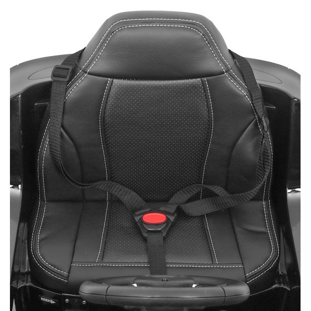 Vienvietis elektrinis džipas vaikams BMW X6M, juodas