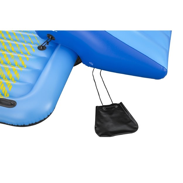 Didelė pripučiama „Hydro-Force“ plaukimo sala 5 žmonėms 365x295x77cm, BESTWAY 