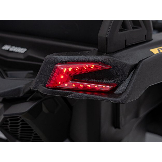 Vienvietis elektrinis bagis vaikams Maverick CAN-AM, geltonas