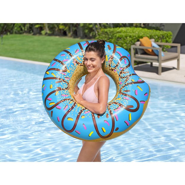 Didelis pripučiamas plaukimo ratas „Spurga“ 107 cm, Bestway