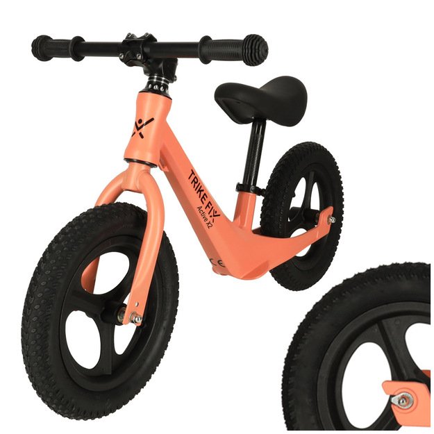Balansinis dviratis vaikams, oranžinis, Trike Fix Active X2