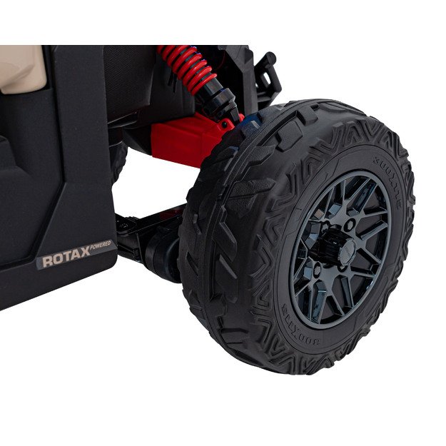 Vienvietis elektrinis bagis vaikams Maverick CAN-AM, juodas 