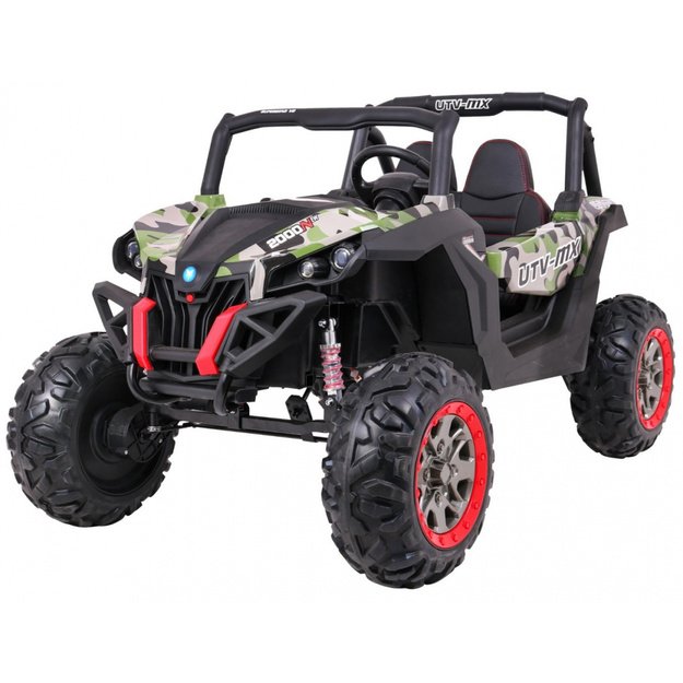 Dvivietis elektromobilis 4x4 bagis SuperStar Buggy, kamufliažinis