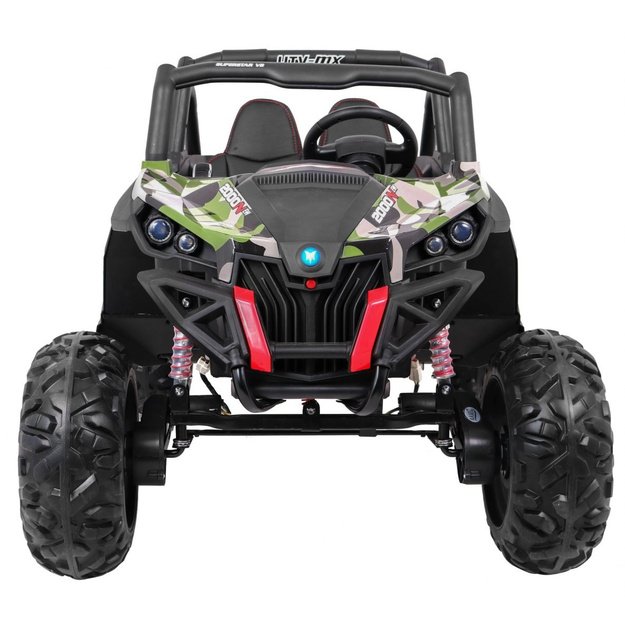 Dvivietis elektromobilis 4x4 bagis SuperStar Buggy, kamufliažinis