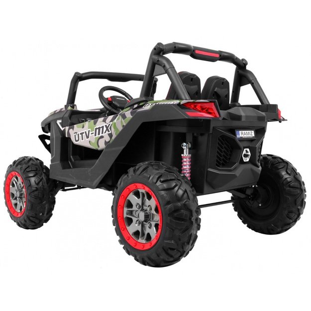 Dvivietis elektromobilis 4x4 bagis SuperStar Buggy, kamufliažinis