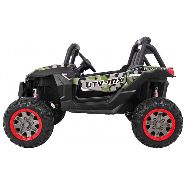 Dvivietis elektromobilis 4x4 bagis SuperStar Buggy, kamufliažinis