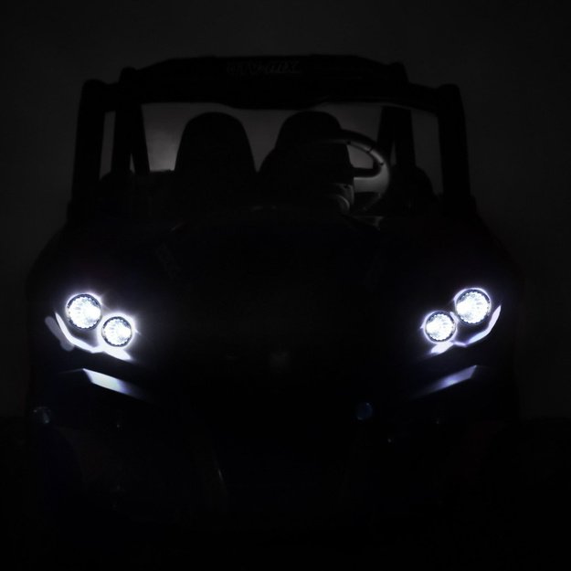 Dvivietis elektromobilis 4x4 bagis SuperStar Buggy, mėlynas