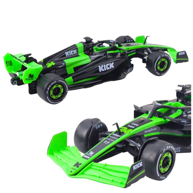 Nuotoliniu būdu valdomas lenktyninis Sauber F1 C44 automobilis, 1:16 2