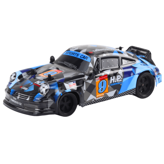 Nuotoliniu būdu valdomas drift automobilis 1:18, mėlynas 1